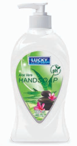 Lucky Pearl Liquid Soap 13.5 Fl Oz Aloevera
