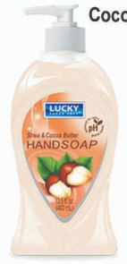 Lucky Pearl Liquid Soap 13.5 Fl Oz Shea & Cocobutter