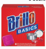 Brillo Steel Wool Soap Pads 8ct Original