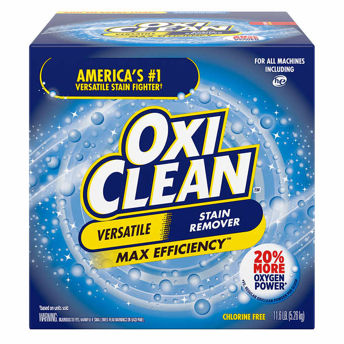 OxiClean Max Efficiency HE Powder Stain Remover, 11.6 lbs