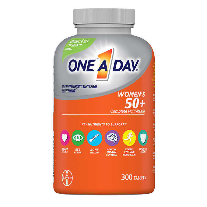 One A Day Women's 50+ Healthy Advantage Multivitamin, 300 Tablets